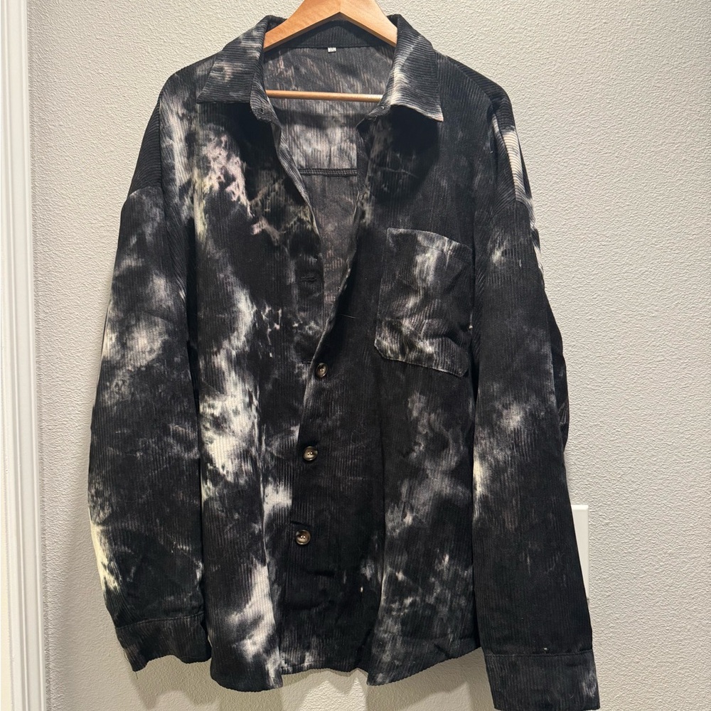Black and White Tie-Dye